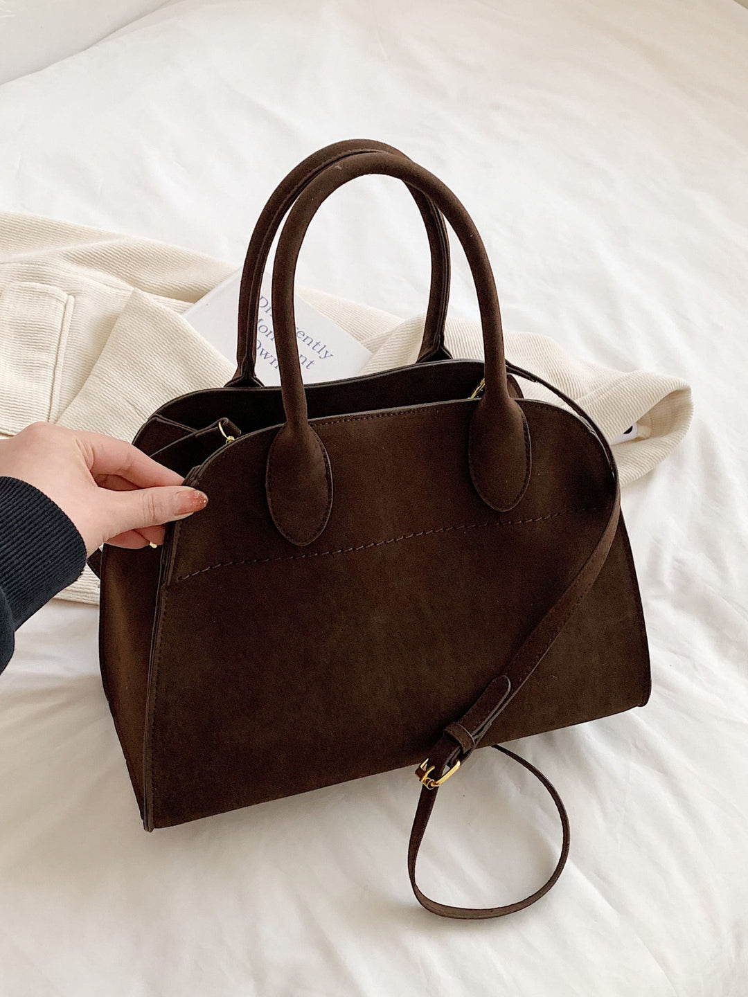 Mya | Suede Bag