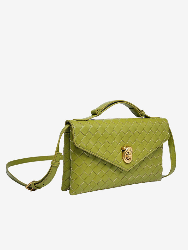 Sofia | Textured Woven Mini Crossbody