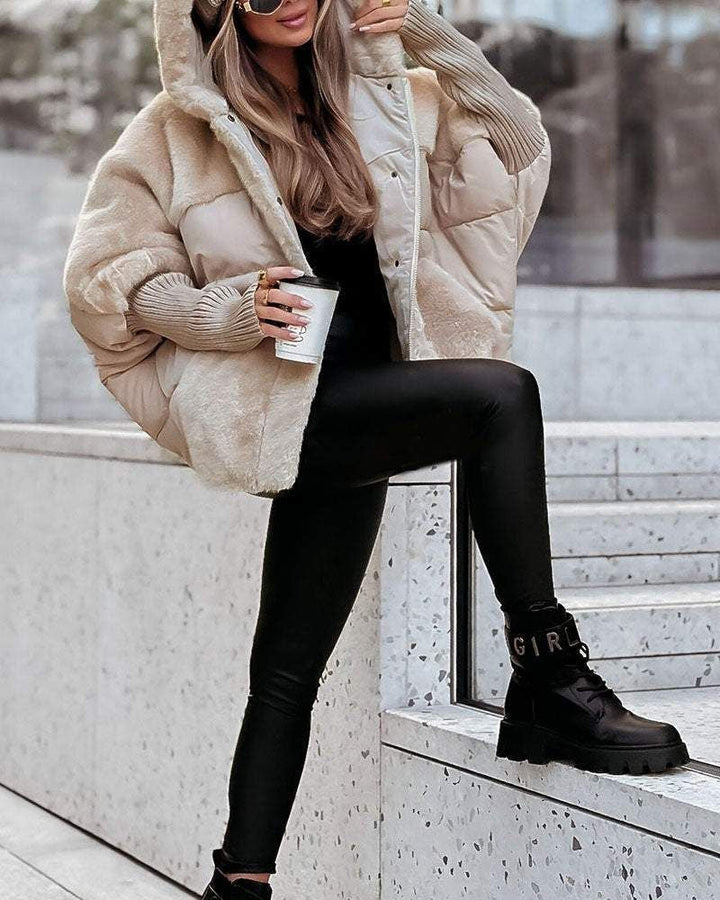 Evie | Cosy Hooded Coat