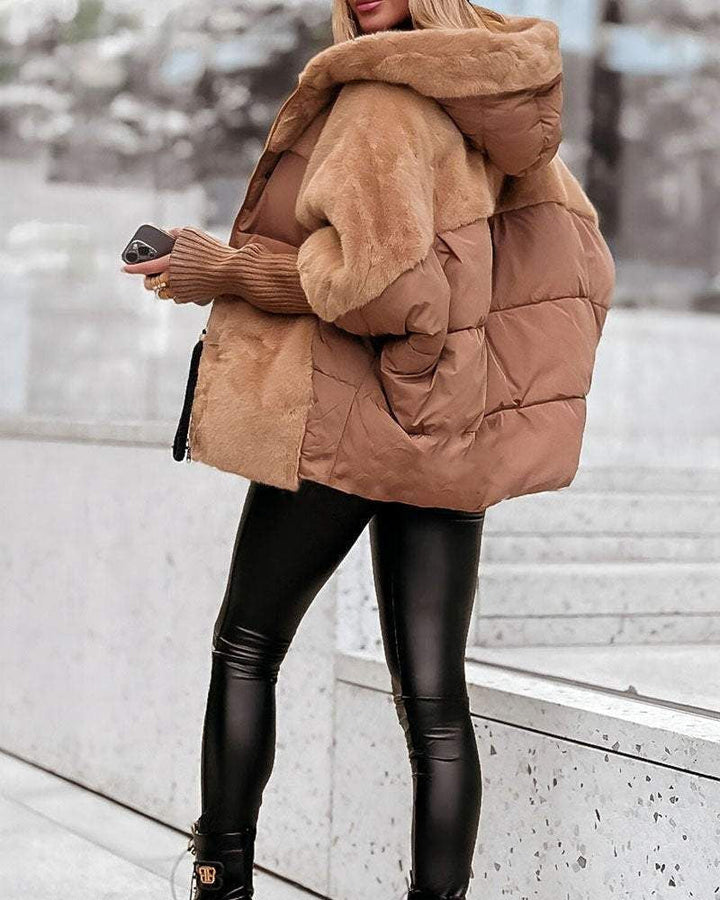 Evie | Cosy Hooded Coat