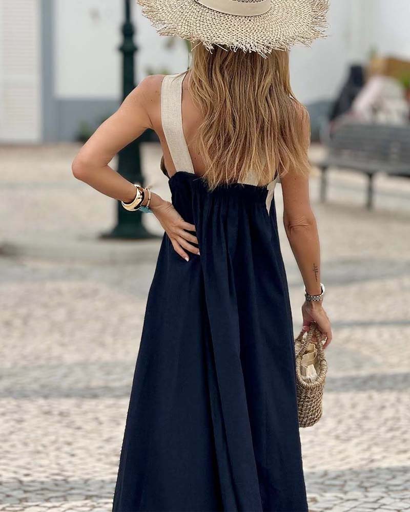 Senna - Cross Neck Dress