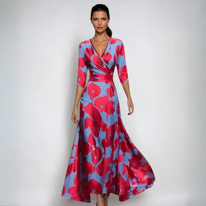 Chloe | Elegant Floral Dress