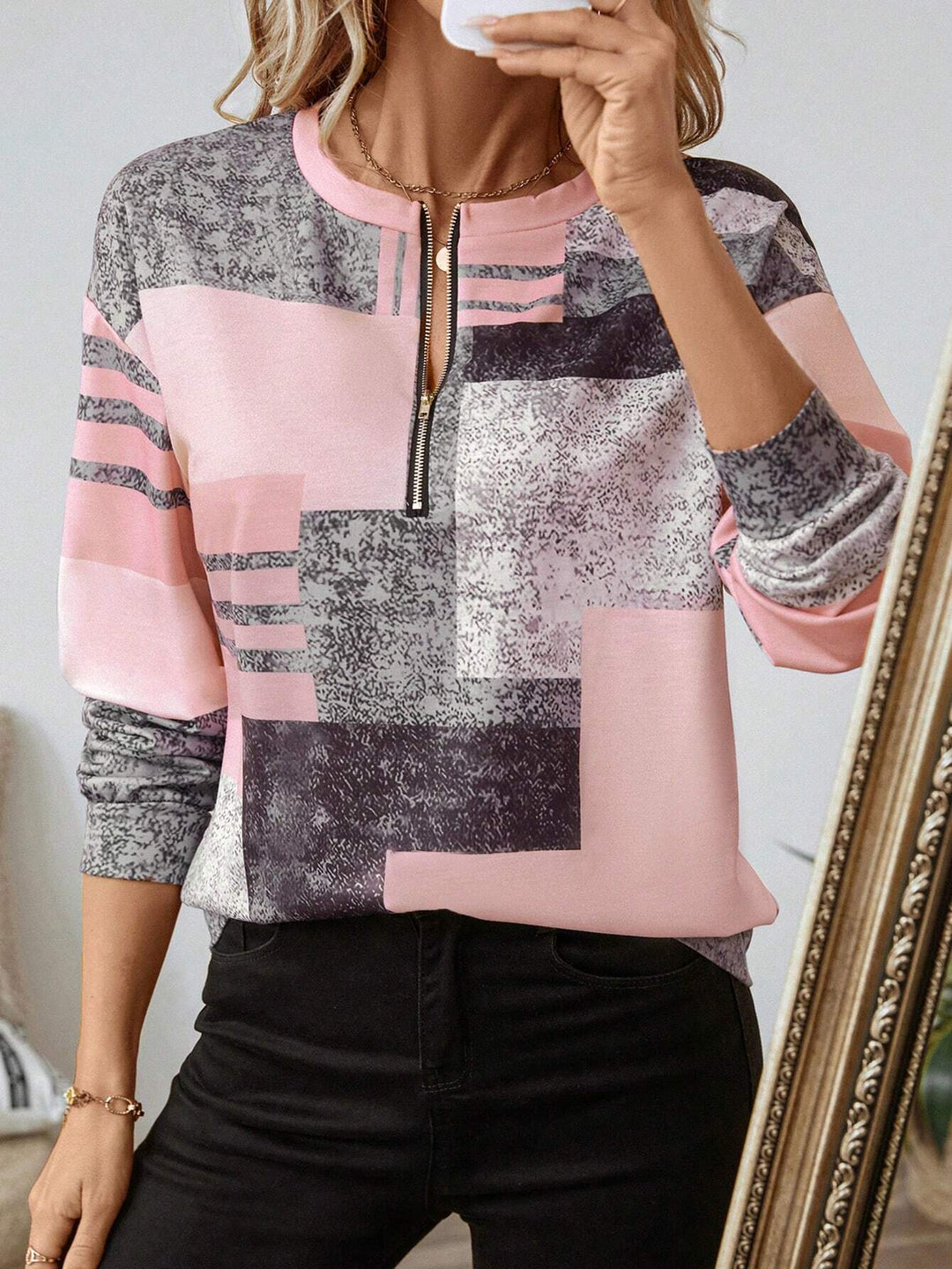 Amy | Half-Zip Pullover