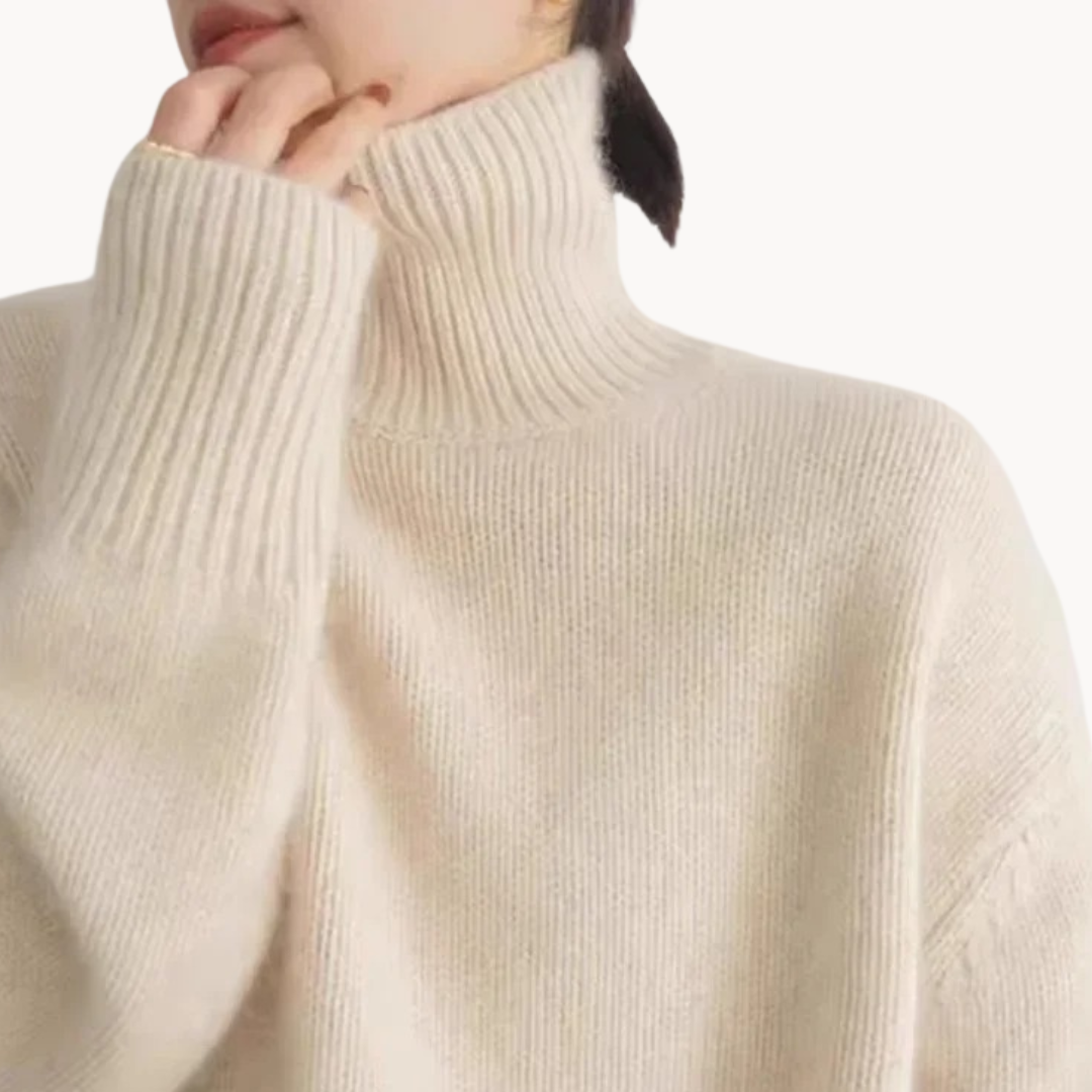 Juliette - Premium fine knit turtleneck