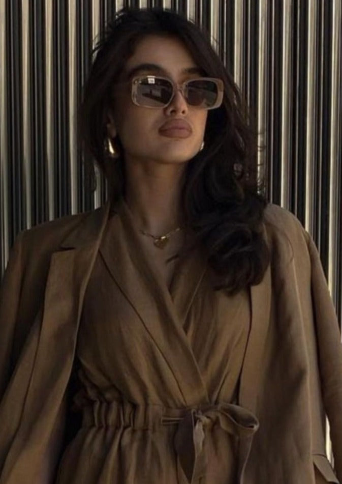 Neri | Square-Round Frame Sunglasses