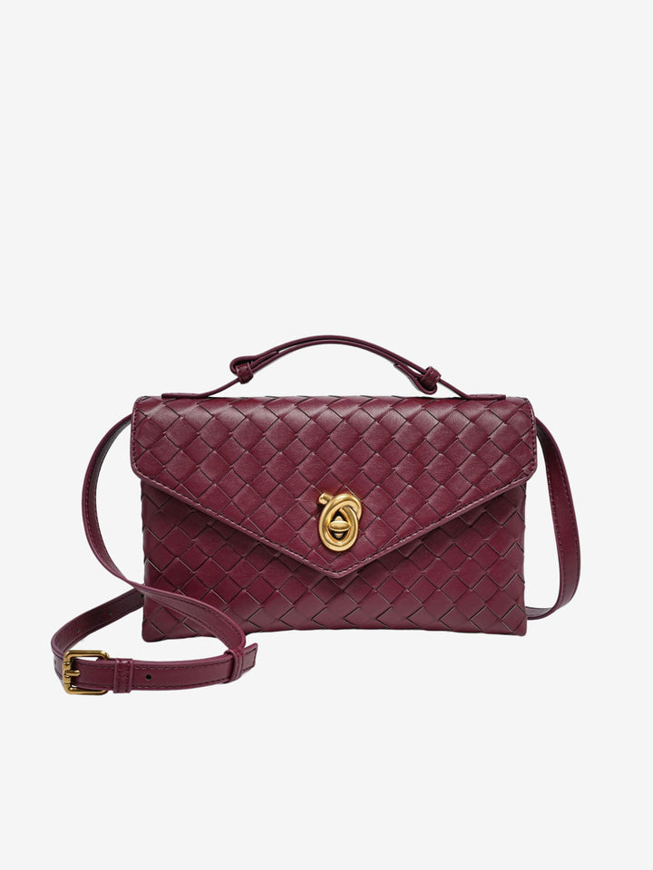 Sofia | Textured Woven Mini Crossbody