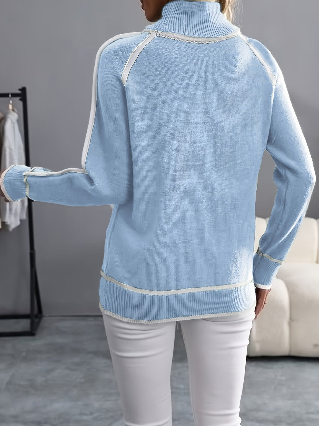 Janice | High Neck Jumper