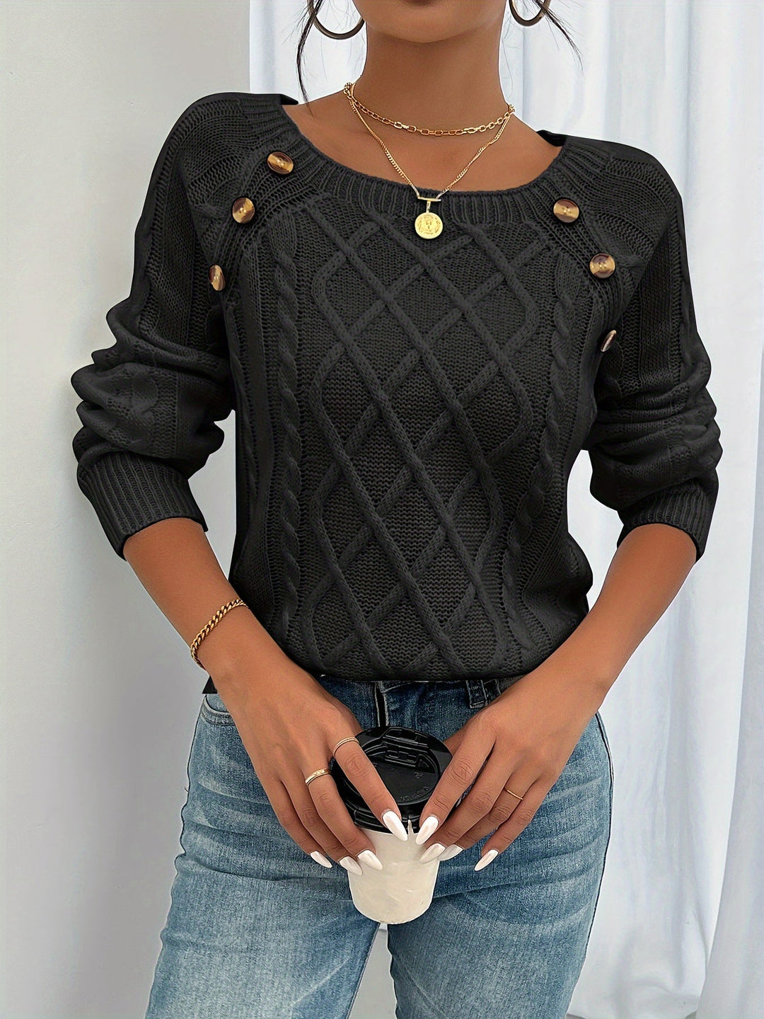 Bella | Cable Knit Jumper