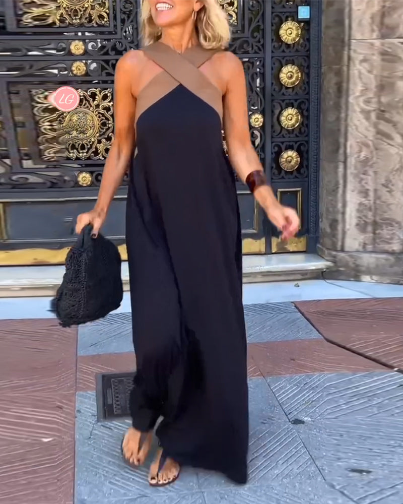 Senna - Cross Neck Dress