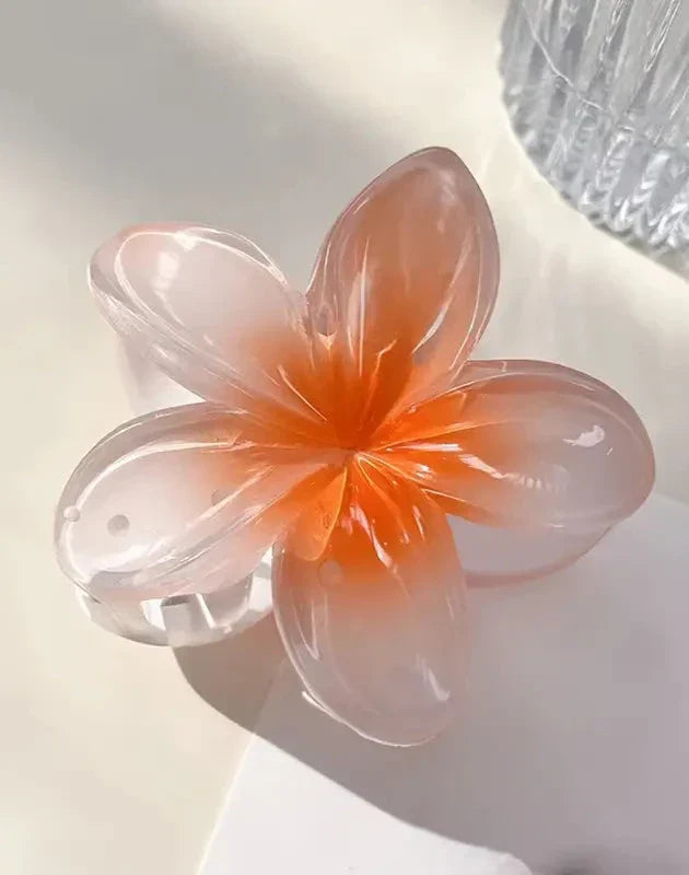 Adele | Glossy Flower Hairclip