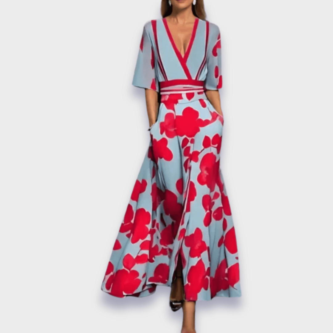 Chloe | Elegant Floral Dress