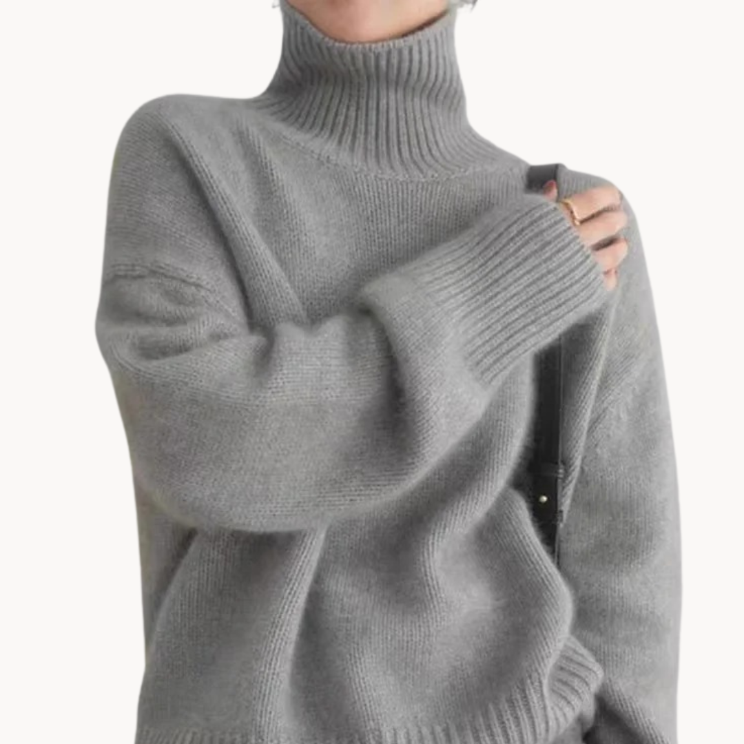 Juliette - Premium fine knit turtleneck