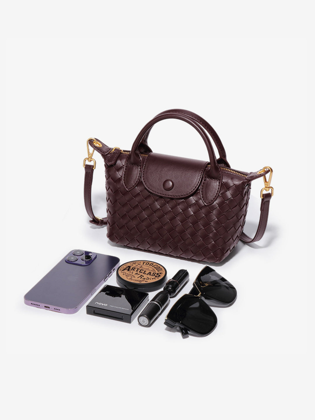 Elise | Braided Petite Convertible Bag