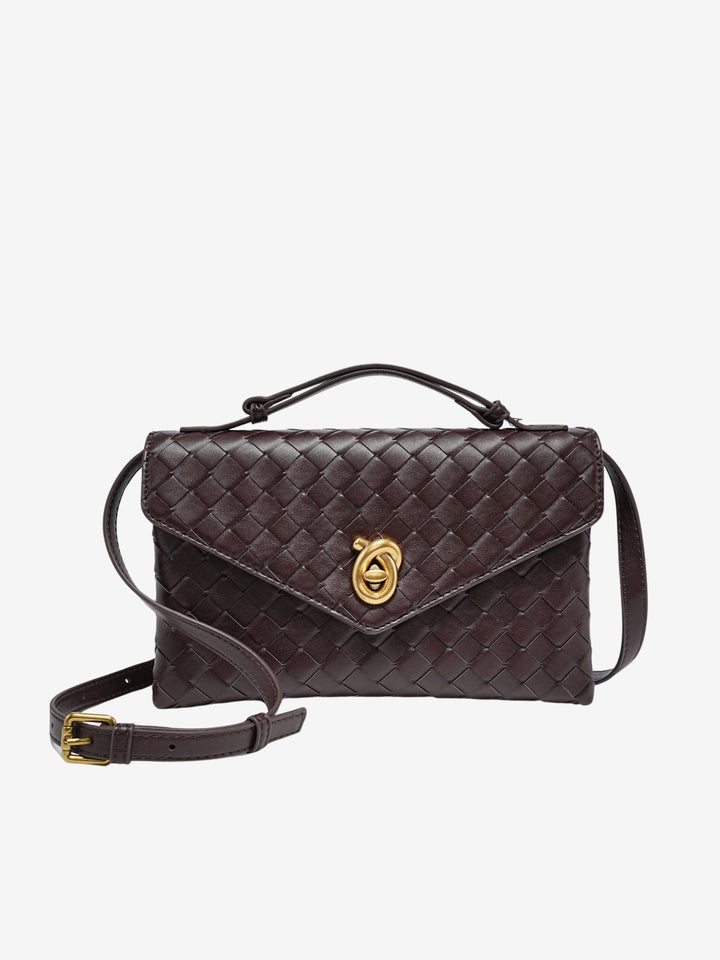 Sofia | Textured Woven Mini Crossbody