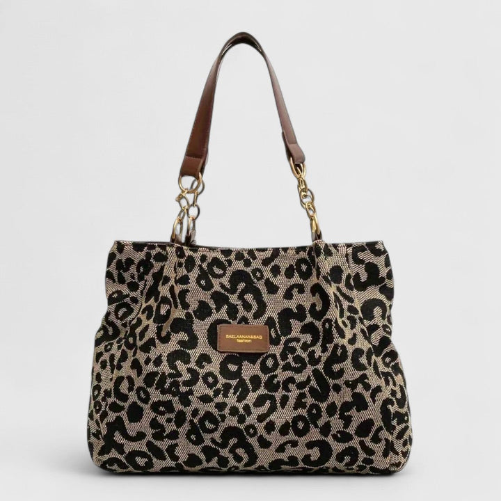 Daisy - Chic Leopard Print Tote Bag