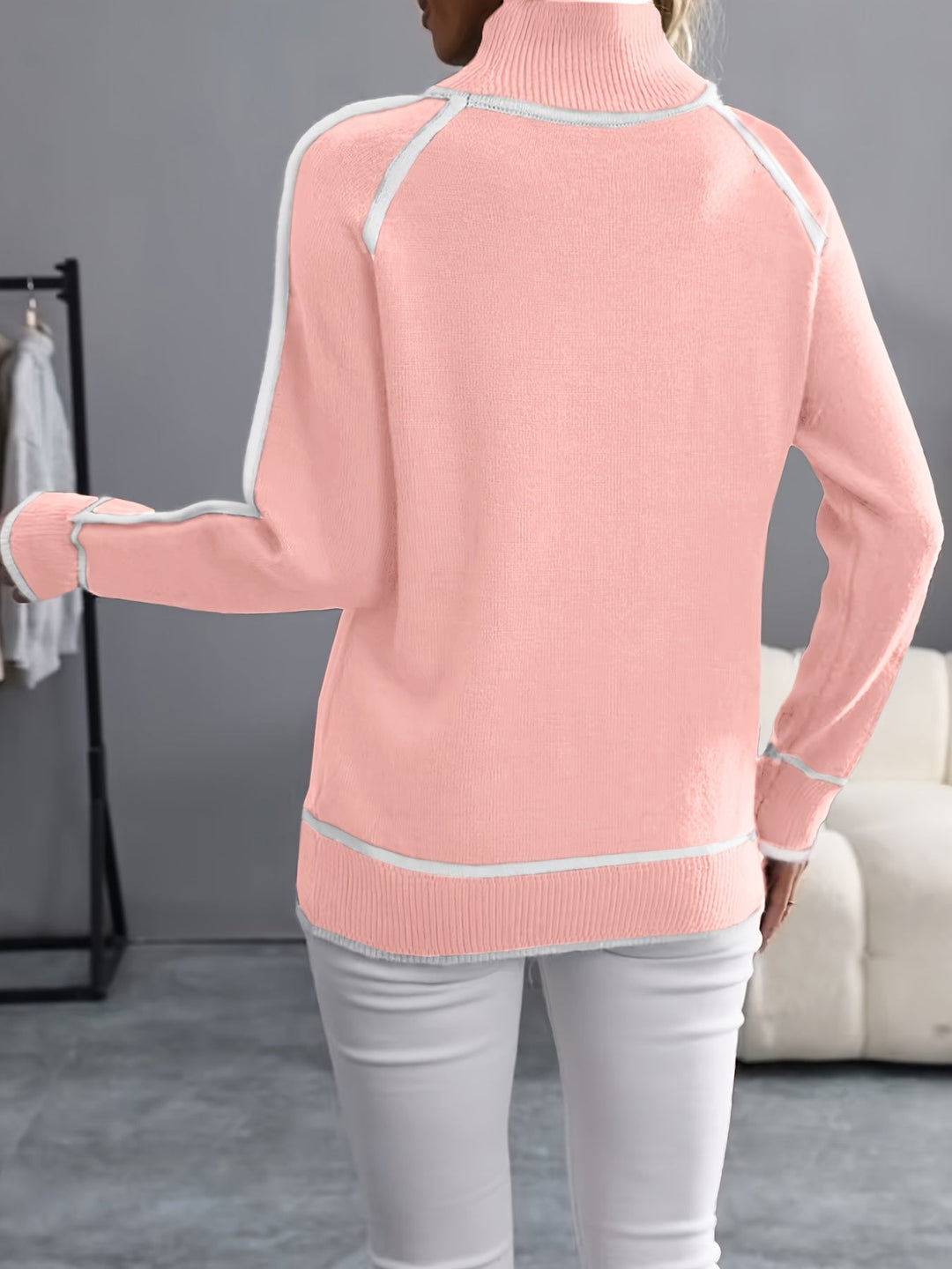 Janice | High Neck Jumper