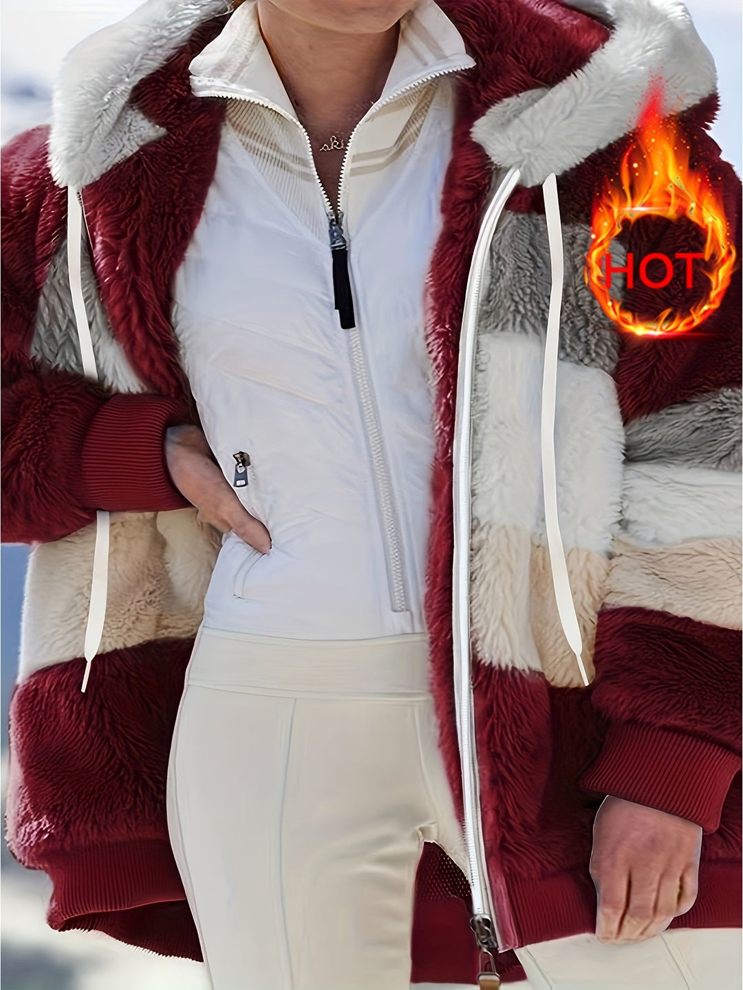 Serena | Plush Hooded Coat