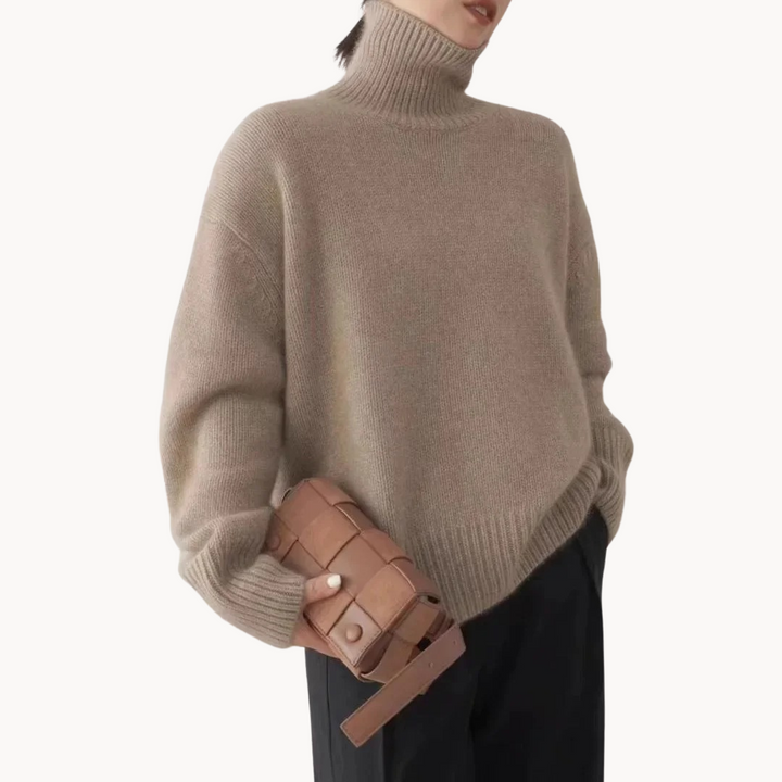 Juliette - Premium fine knit turtleneck