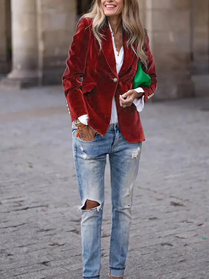 Chelsea | Velvet Jacket
