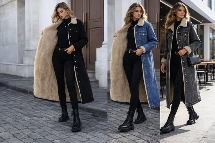 Morgan™ Denim Winter Coat