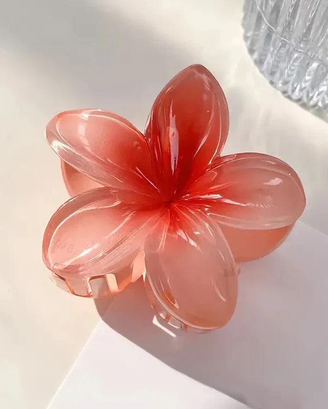 Adele | Glossy Flower Hairclip
