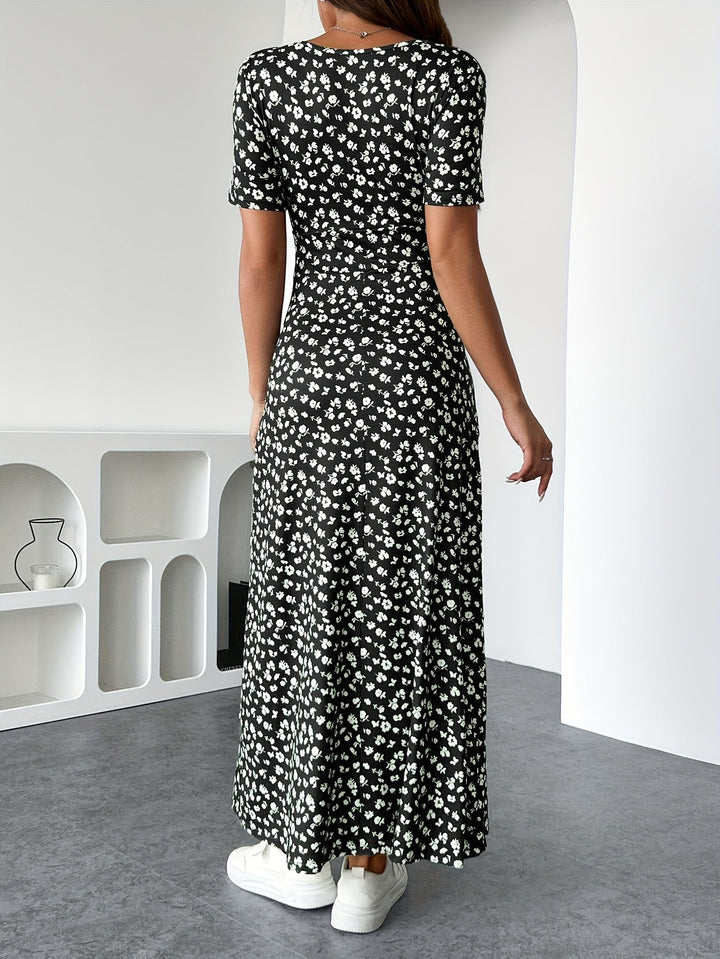 Rose - Elegant Floral Maxi Dress