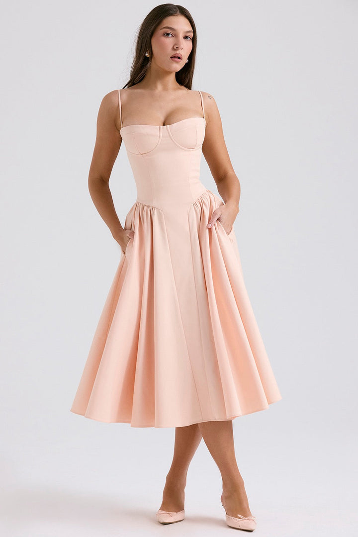 Claire - Waist Shaper Sundress