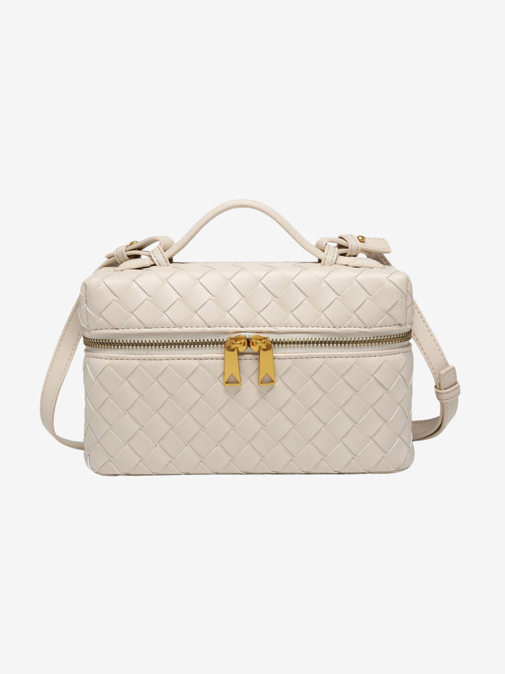 Juliette | Polished Structured Woven Bag