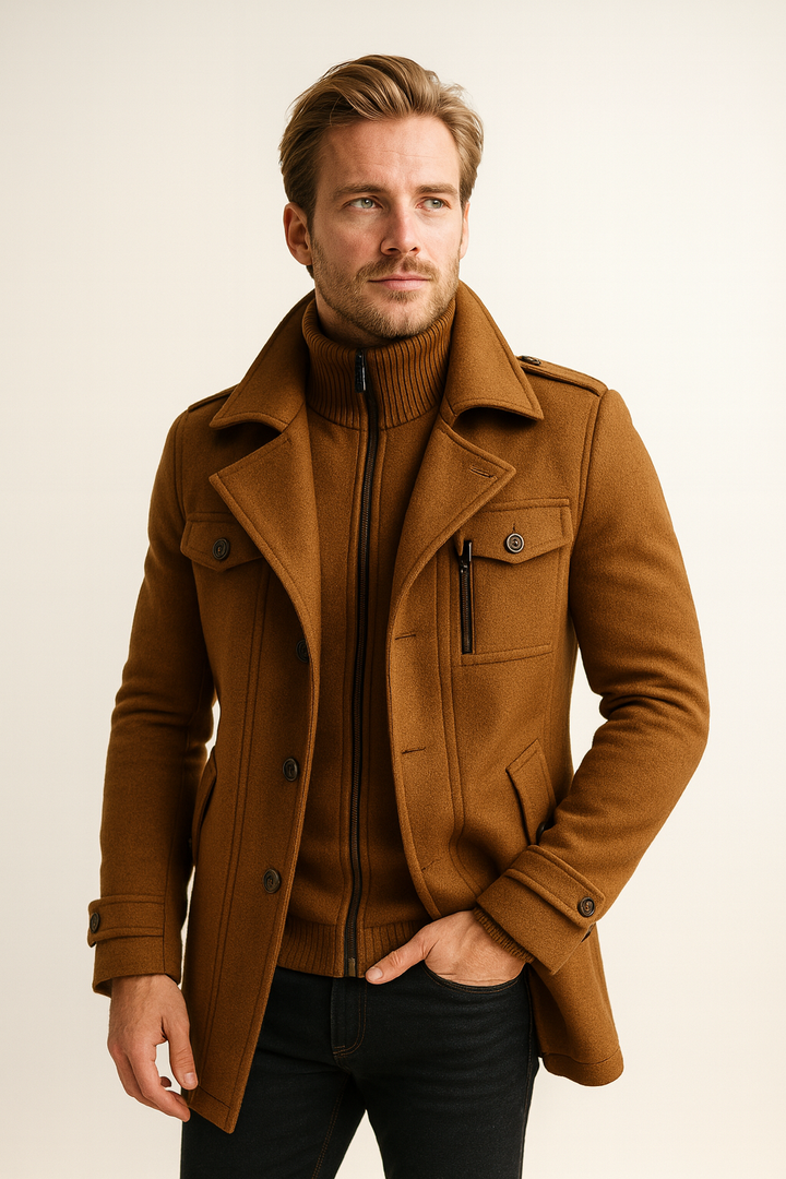 FRESH LABEL | Marcus Winter Overcoat