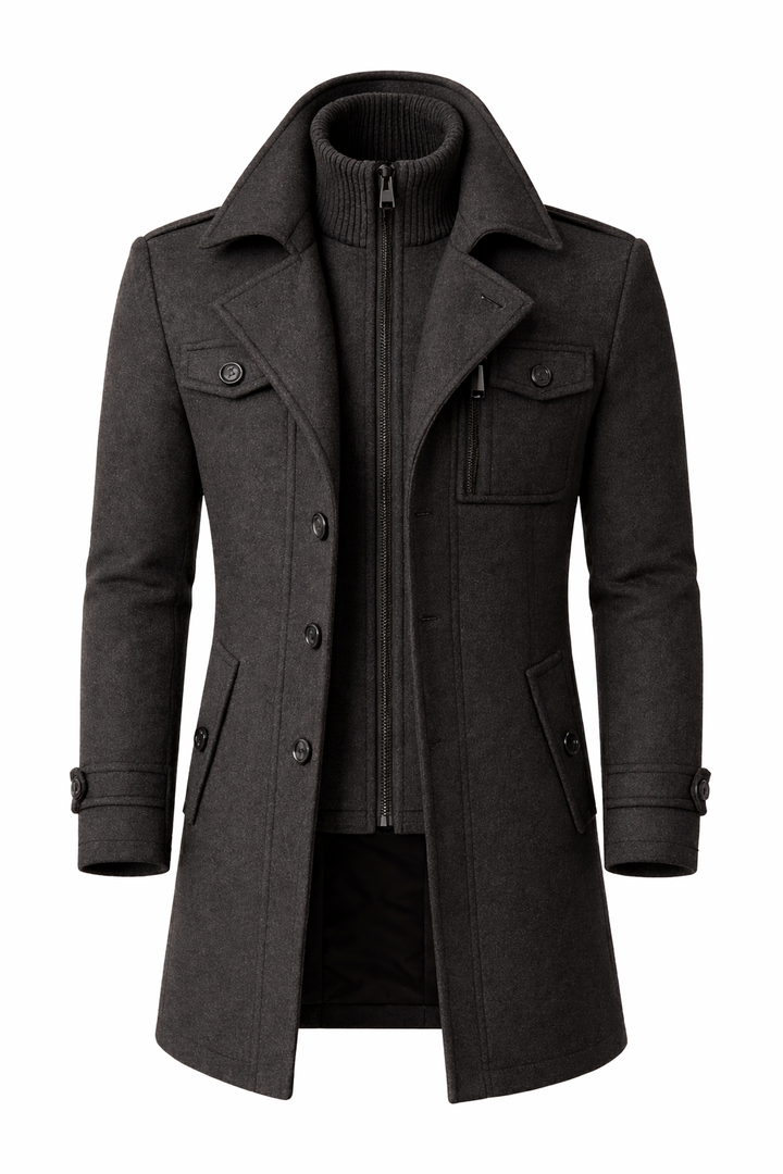 FRESH LABEL | Marcus Winter Overcoat