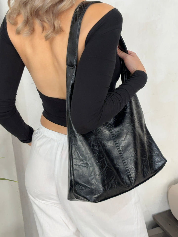 Morissa | Distressed Leather Tote