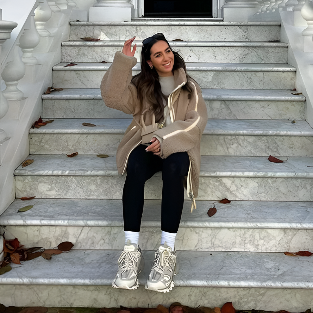 Olivia | Soft Teddy Jacket