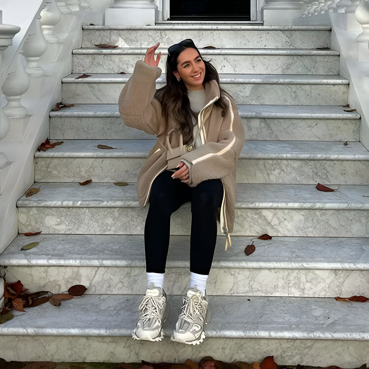 Olivia | Soft Teddy Jacket