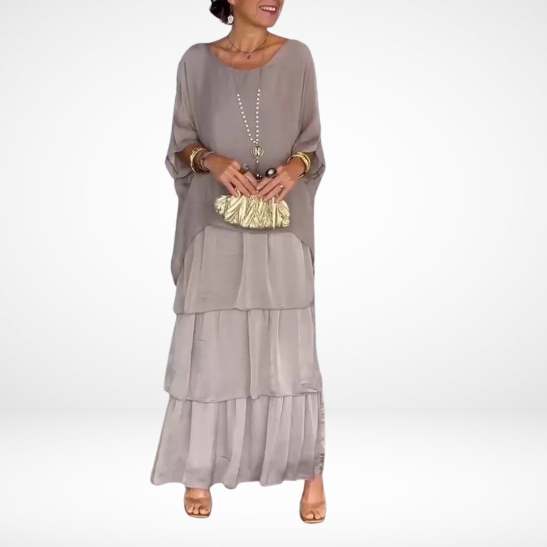 Anne - Artistic Loose Maxi Dress