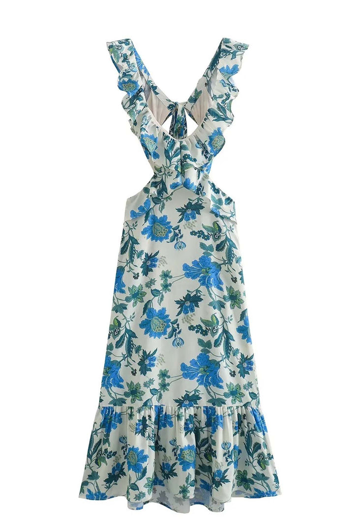 Ariella | Floral Ruffle Dress