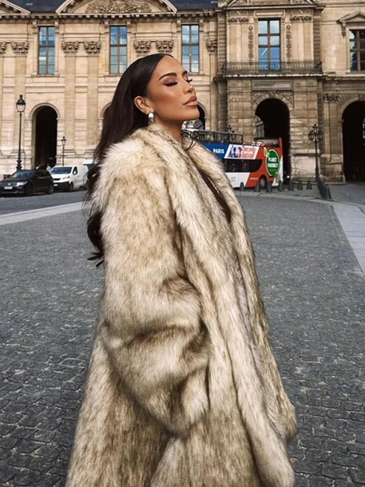 Amber | Luxe Faux Fur Coat