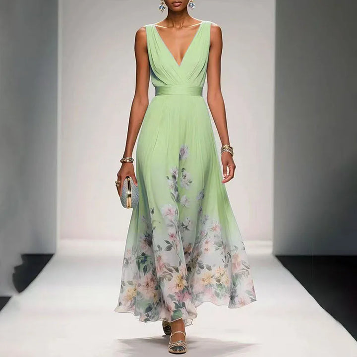 Arabella | Flowing Floral Maxi Dress
