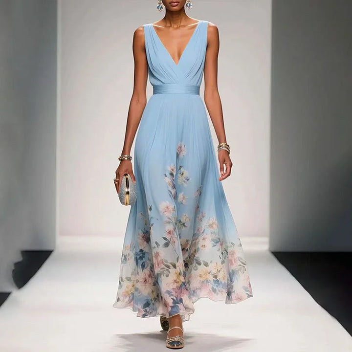 Arabella | Flowing Floral Maxi Dress