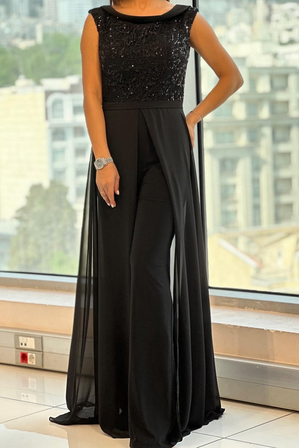 Louna™ | Stylish sleeveless jumpsuit