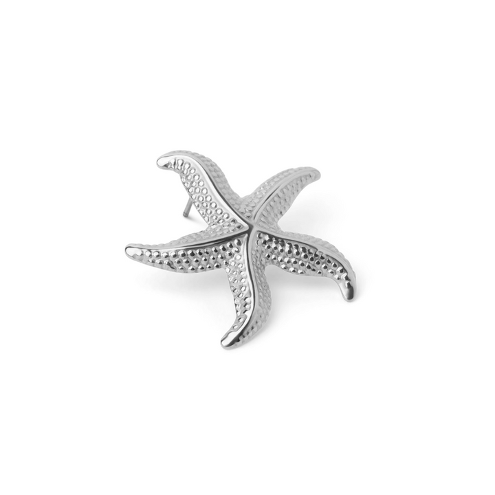 Sable - Curved Starfish Earrings