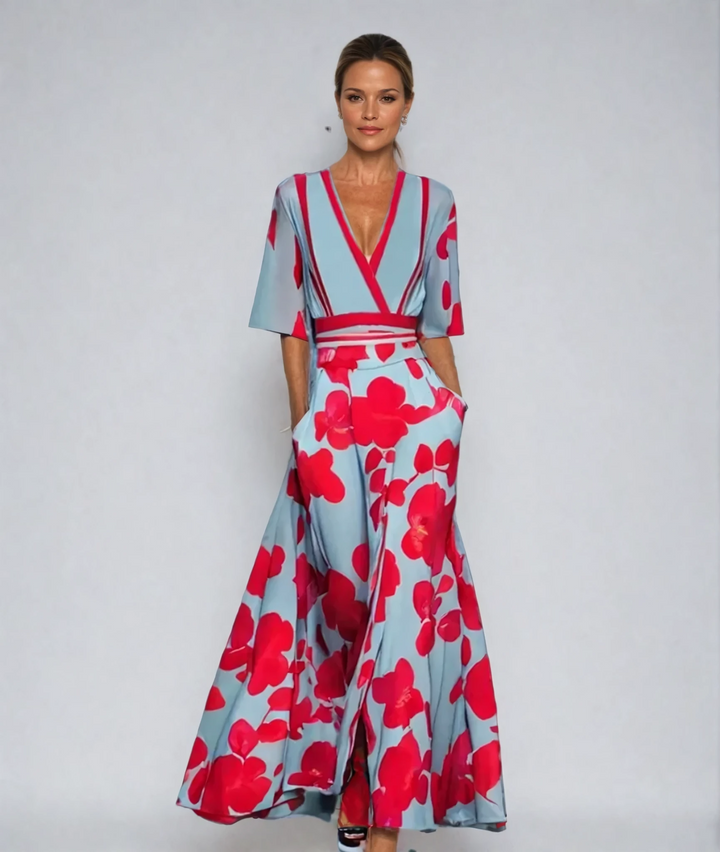 Chloe | Elegant Floral Dress
