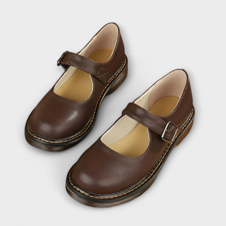 Cleo | Mary Jane Leather Shoes