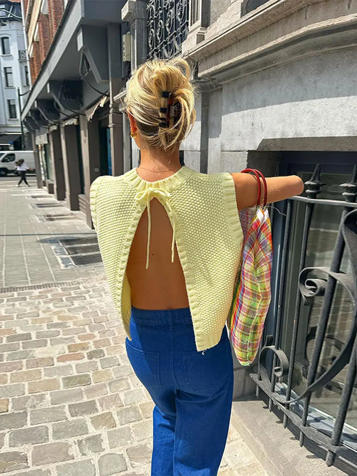 Felicity - Pull-Over Knit Top