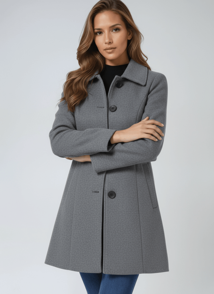 Helena | Women's winter coat with one button
