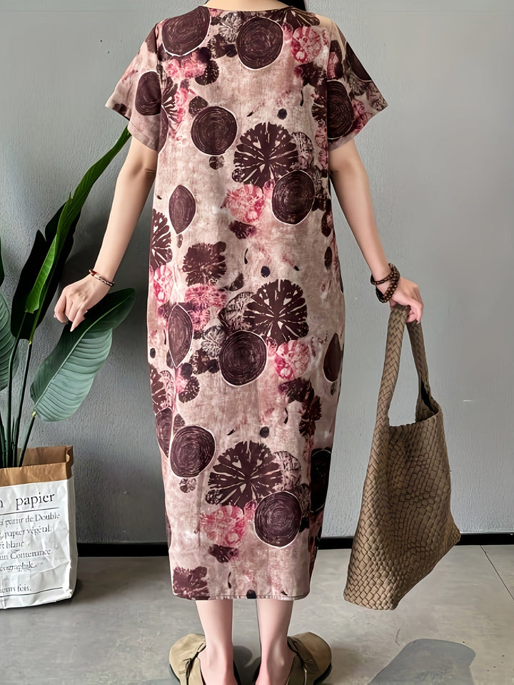 Reshma - Elegant Tummy Covering Maxi Dress