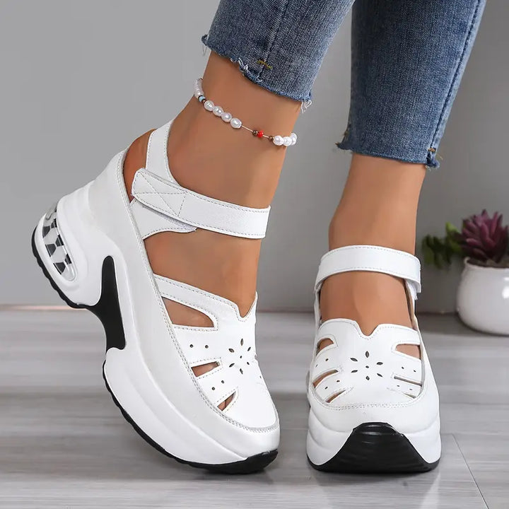 Padded orthopaedic sandals for women, offering everyday support