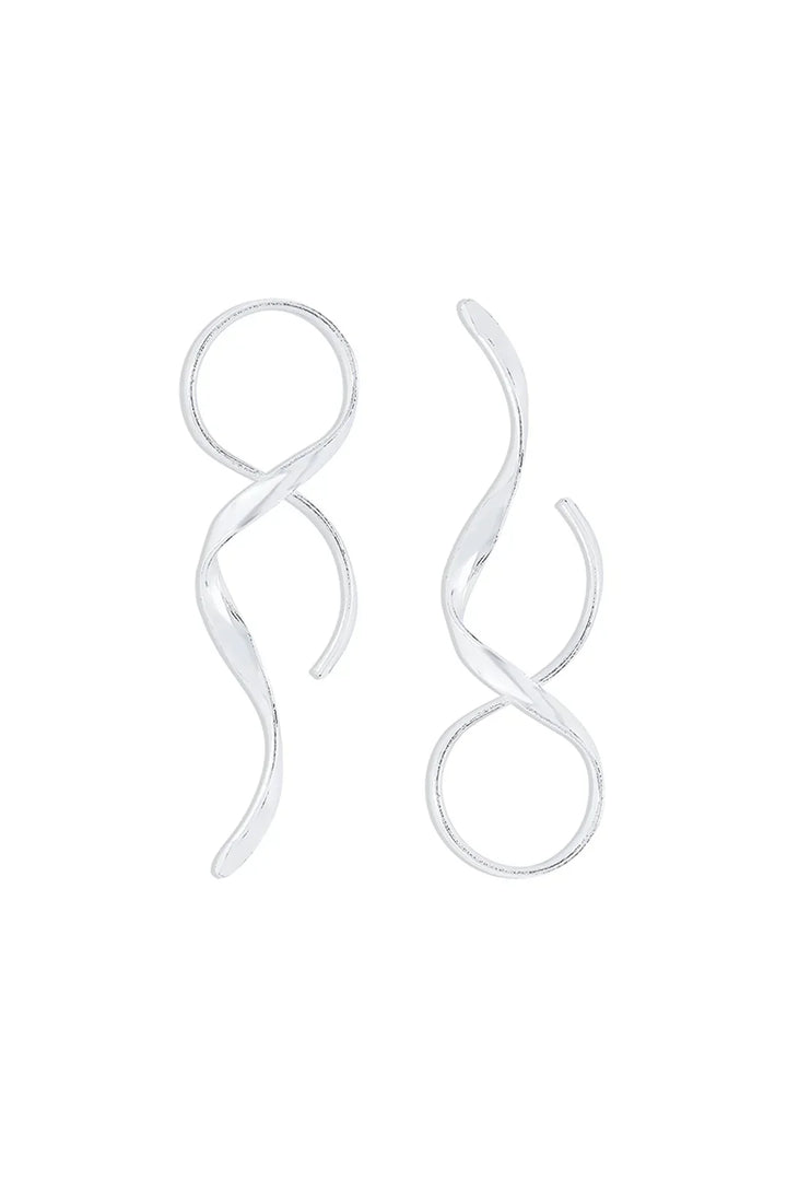 Ismara | Sleek Spiral Earrings