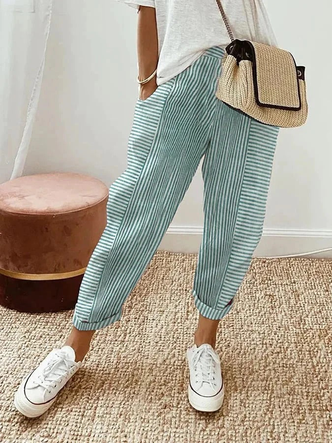 Harper | Striped Pants