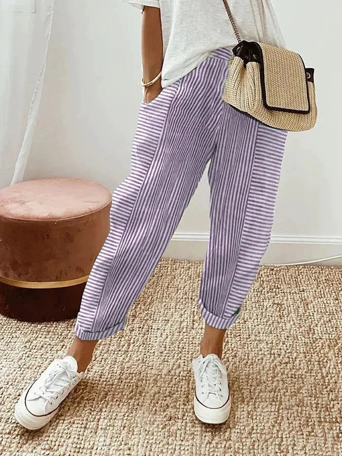 Nicola - Striped Pants