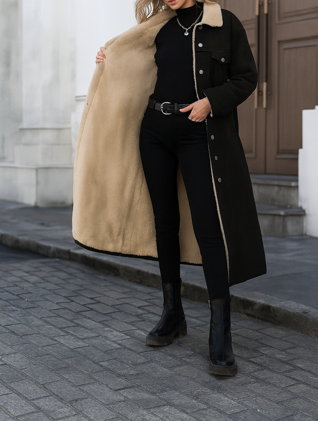 Morgan™ Denim Winter Coat